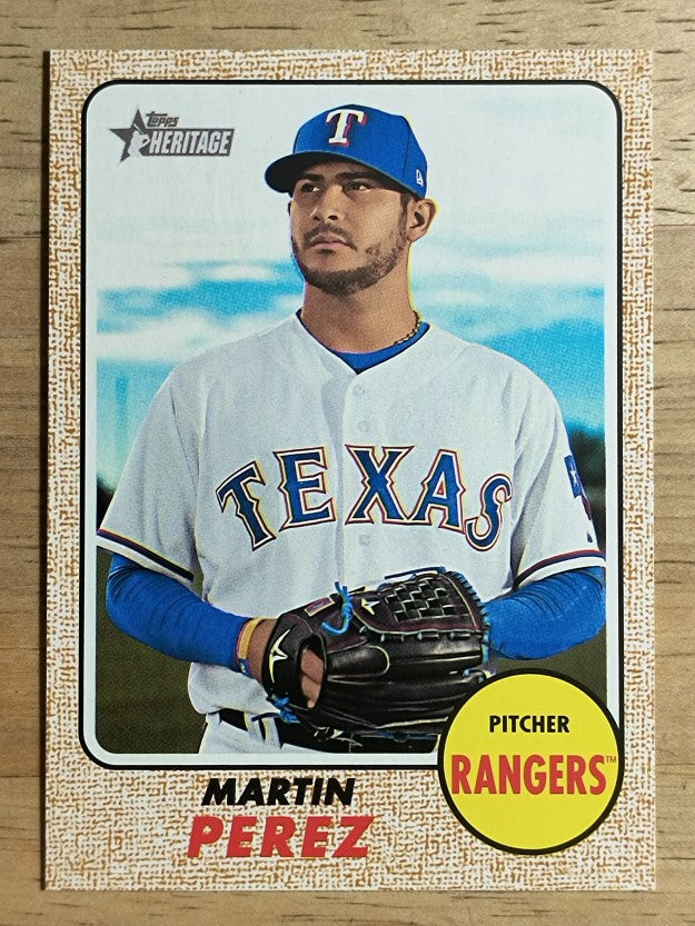 2017 Topps Heritage #555 Martin Perez