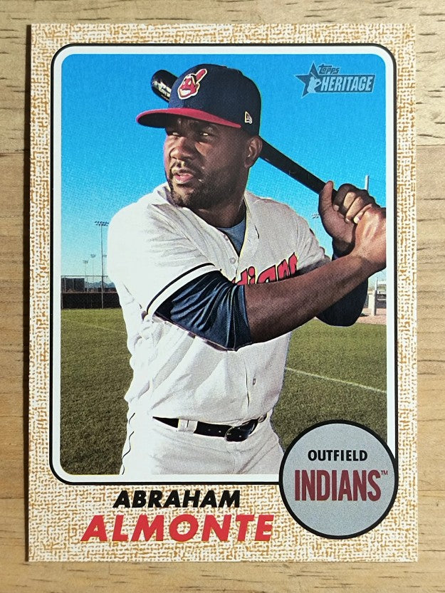 2017 Topps Heritage #570 Abraham Almonte