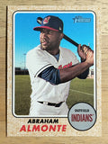 2017 Topps Heritage #570 Abraham Almonte