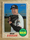 2017 Topps Heritage #582 Brad Ziegler