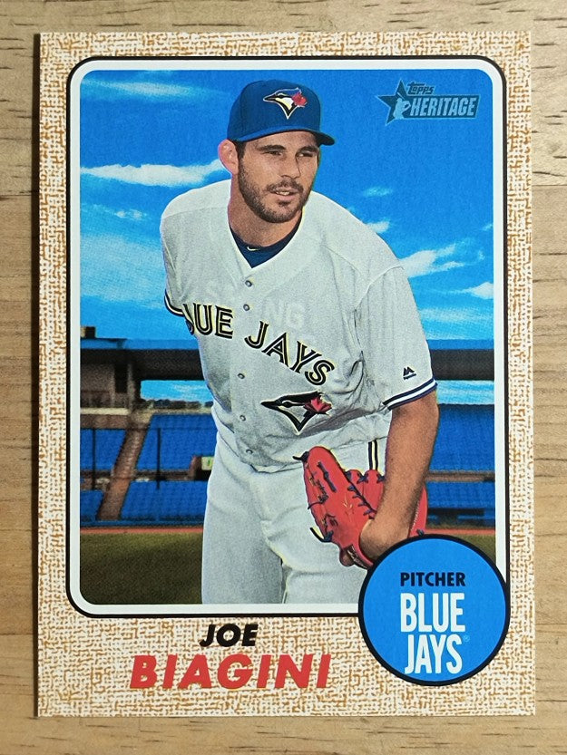 2017 Topps Heritage #585 Joe Biagini