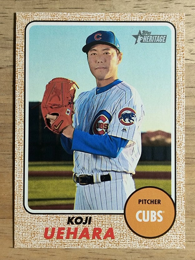 2017 Topps Heritage #595 Koji Uehara