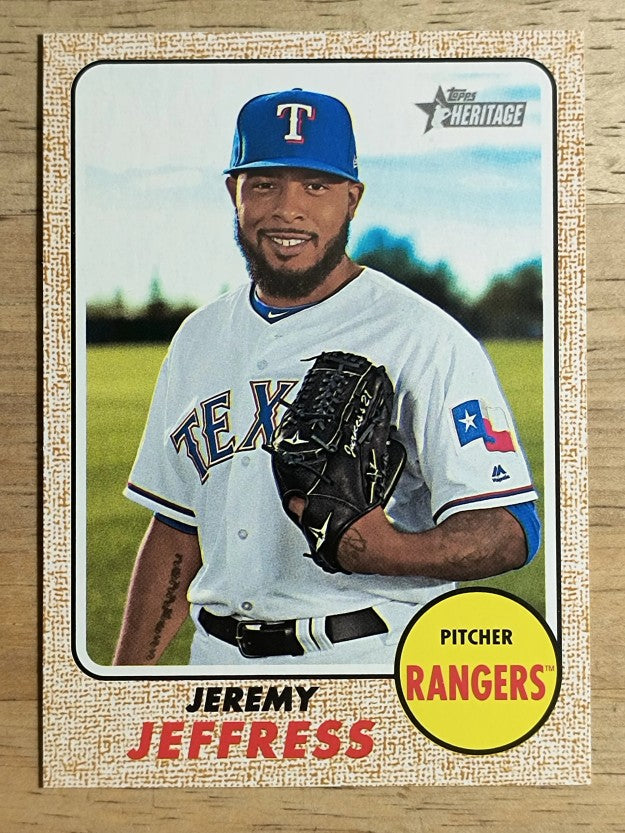 2017 Topps Heritage #597 Jeremy Jeffress