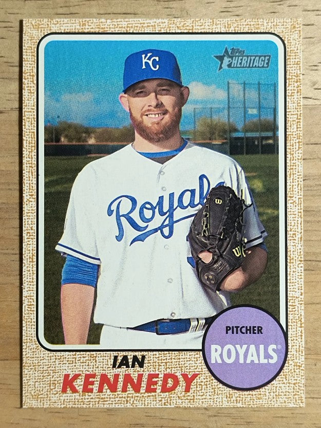 2017 Topps Heritage #606 Ian Kennedy