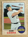 2017 Topps Heritage #607 Mark Canha