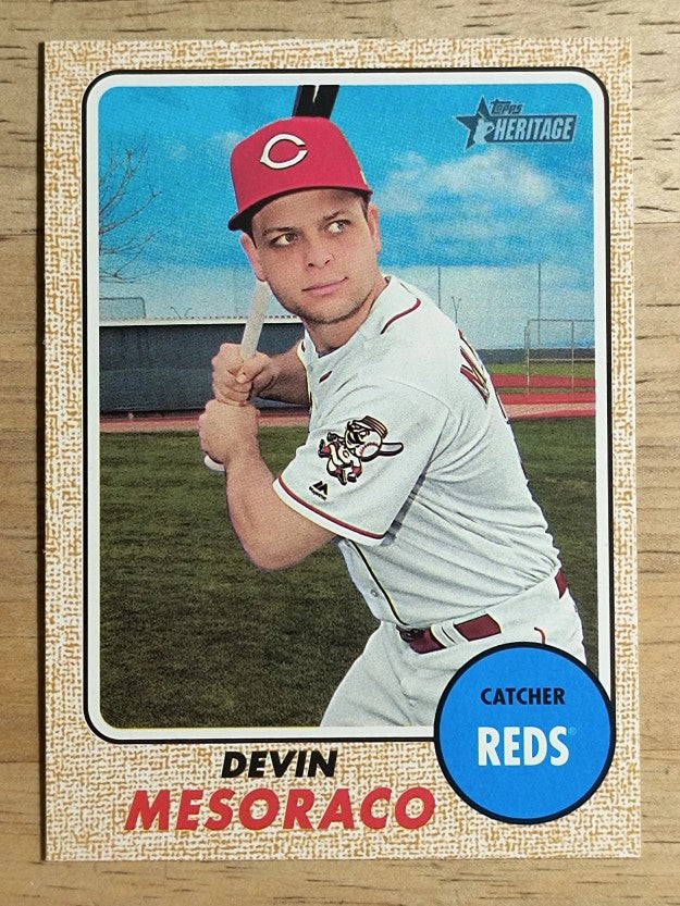 2017 Topps Heritage #611 Devin Mesoraco