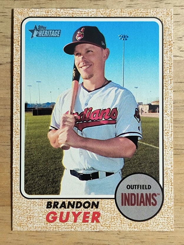 2017 Topps Heritage #615 Brandon Guyer