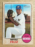 2017 Topps Heritage #627 Neftali Feliz