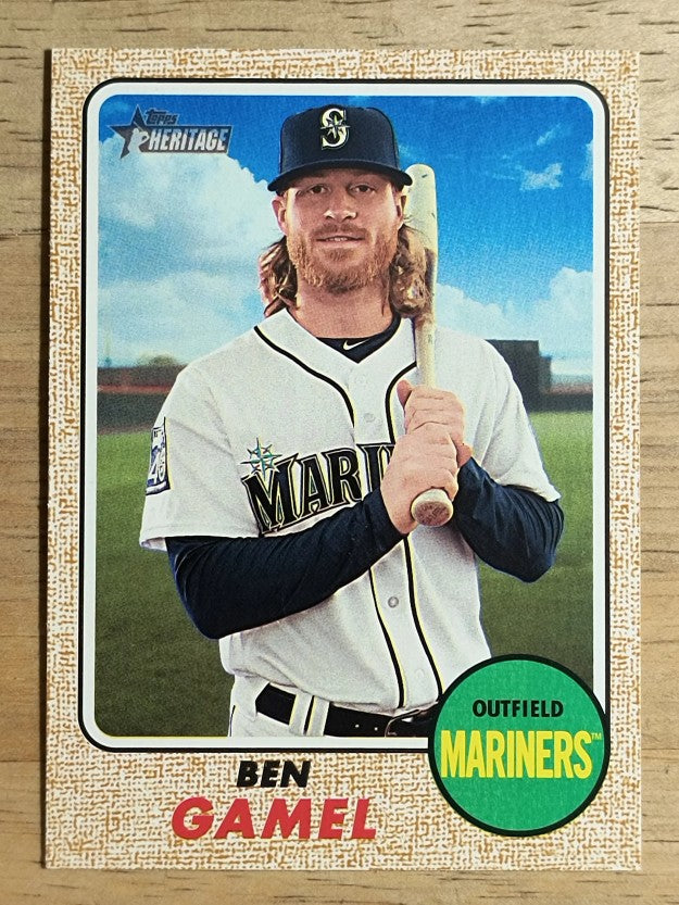 2017 Topps Heritage #637 Ben Gamel