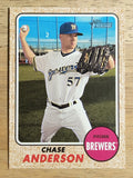 2017 Topps Heritage #644A Chase Anderson