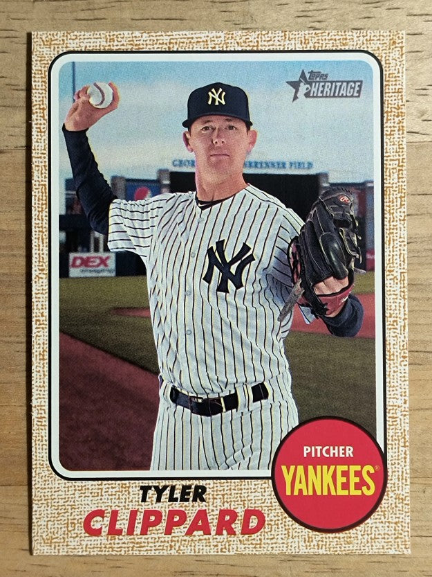 2017 Topps Heritage #650 Tyler Clippard