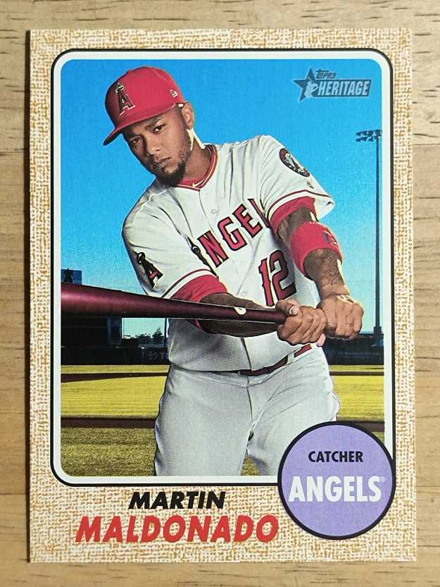 2017 Topps Heritage #662 Martin Maldonado