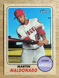 2017 Topps Heritage #662 Martin Maldonado