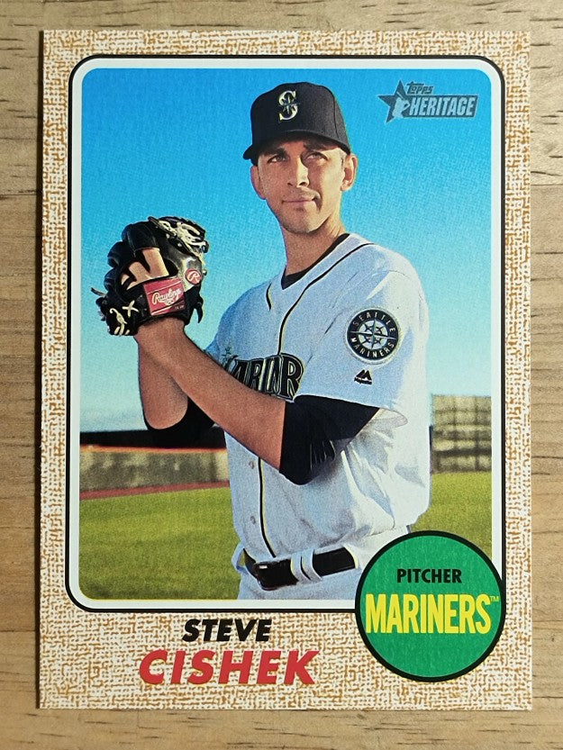 2017 Topps Heritage #668A Steve Cishek