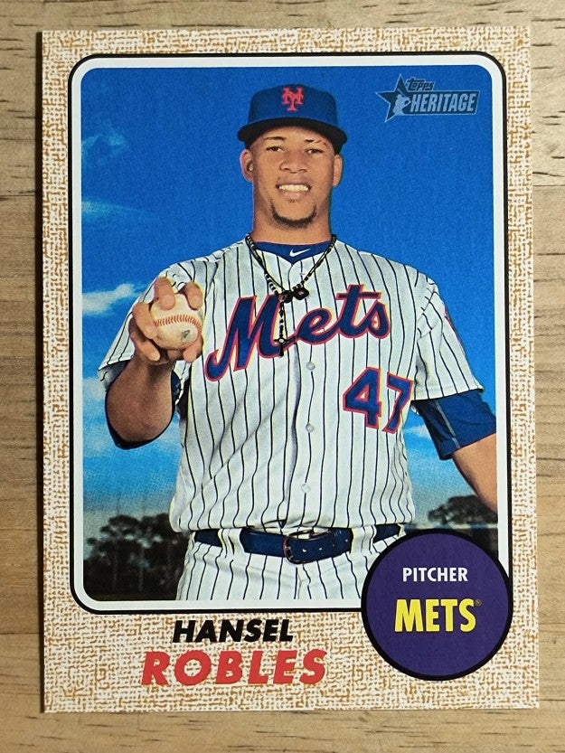 2017 Topps Heritage #672 Hansel Robles