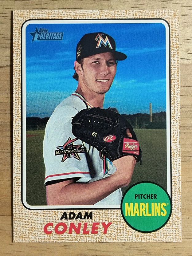 2017 Topps Heritage #698 Adam Conley