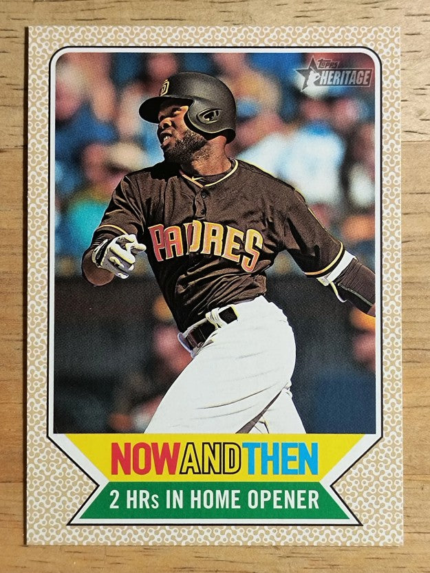 2017 Topps Heritage Now and Then #NT6 Manny Margot