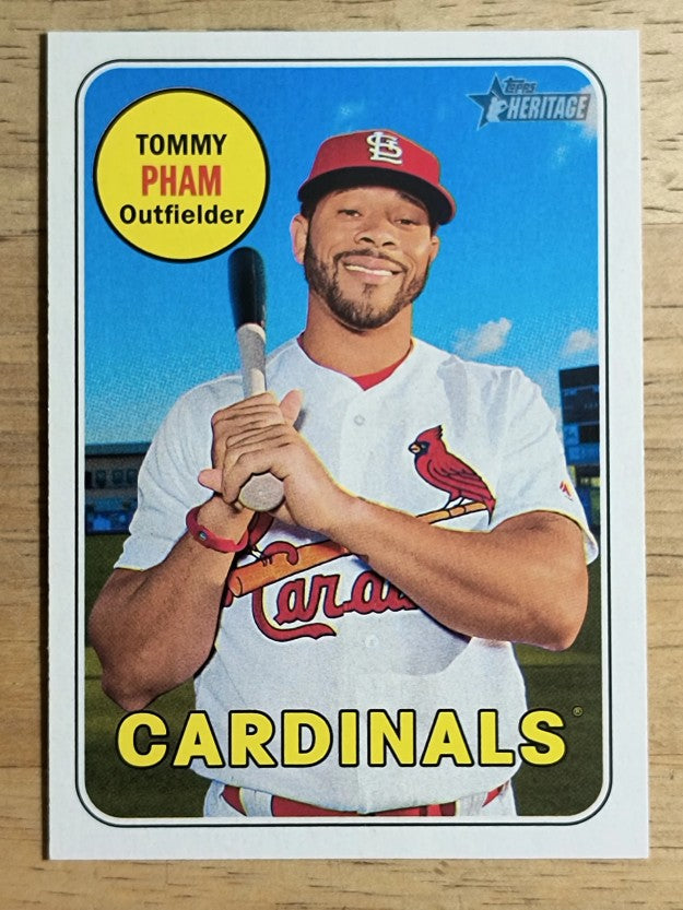 2018 Topps Heritage #26 Tommy Pham