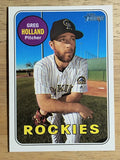 2018 Topps Heritage #76 Greg Holland
