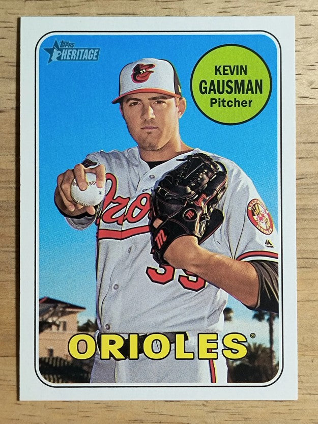 2018 Topps Heritage #95 Kevin Gausman