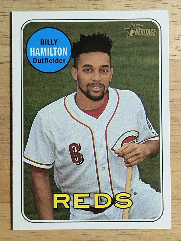 2018 Topps Heritage #108 Billy Hamilton