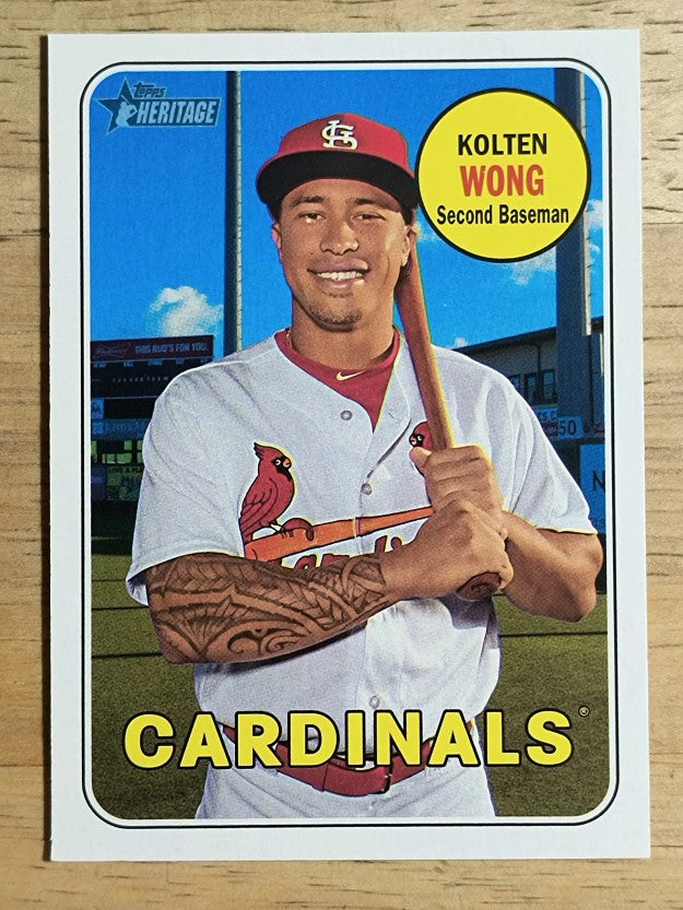 2018 Topps Heritage #121 Kolten Wong