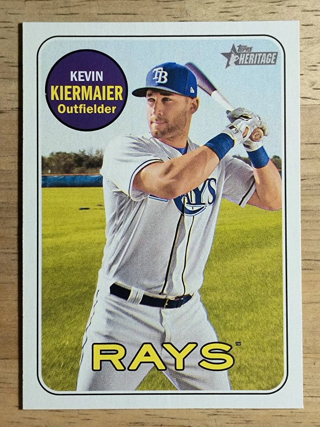 2018 Topps Heritage #134 Kevin Kiermaier