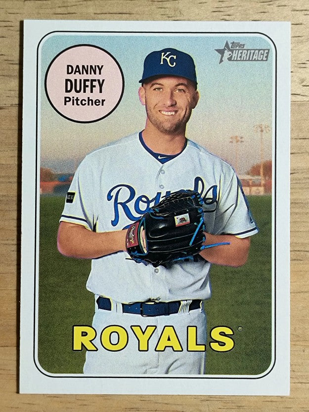 2018 Topps Heritage #142 Danny Duffy