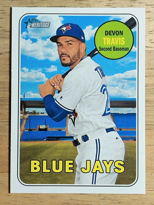 2018 Topps Heritage #154 Devon Travis