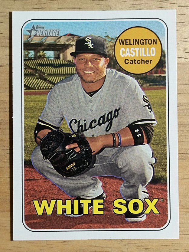 2018 Topps Heritage #174 Welington Castillo