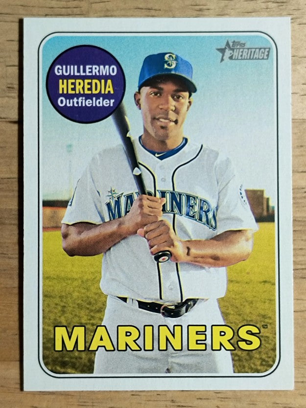 2018 Topps Heritage #186 Guillermo Heredia