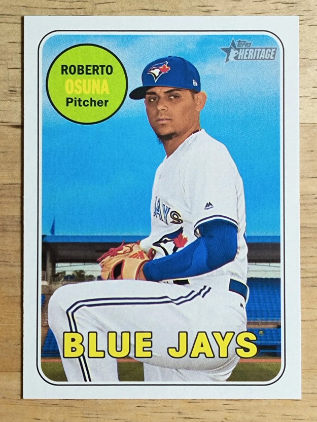 2018 Topps Heritage #194 Roberto Osuna
