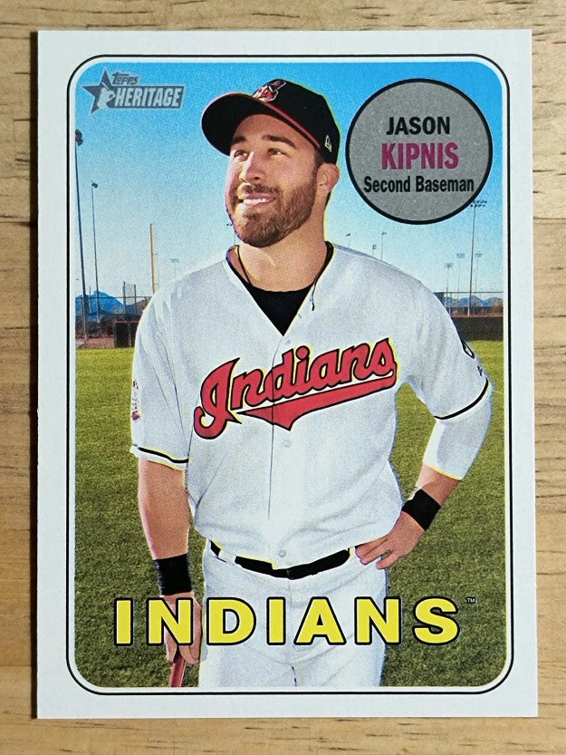 2018 Topps Heritage #199 Jason Kipnis