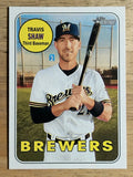 2018 Topps Heritage #204 Travis Shaw