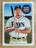 2018 Topps Heritage #228 Wilson Ramos
