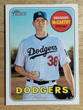 2018 Topps Heritage #259 Brandon McCarthy