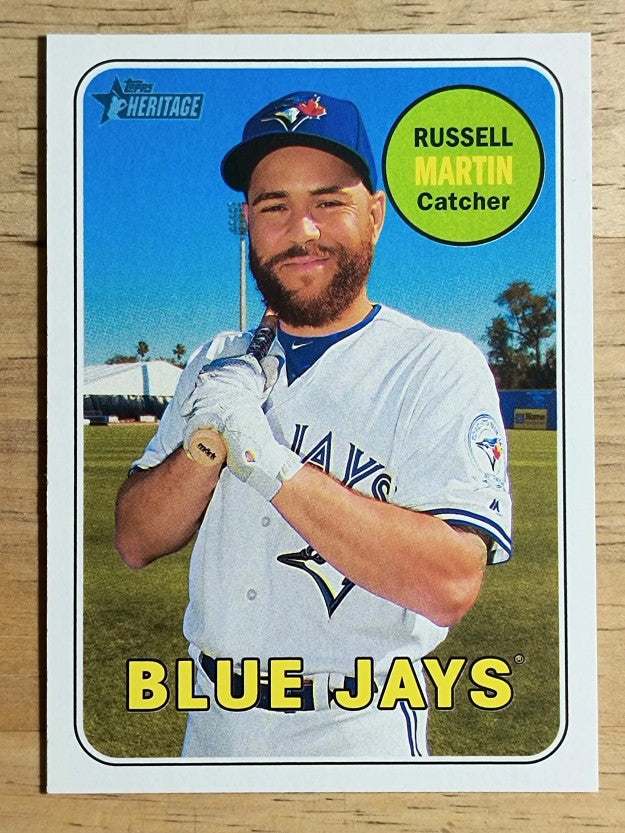 2018 Topps Heritage #277 Russell Martin