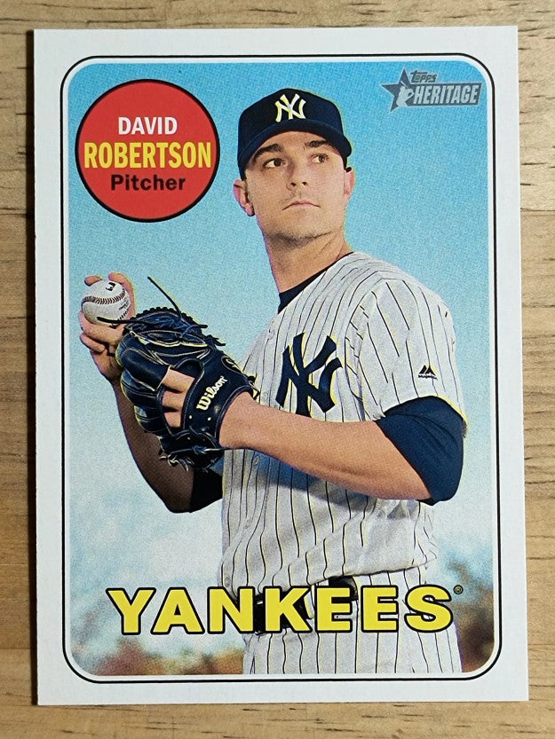 2018 Topps Heritage #307 David Robertson