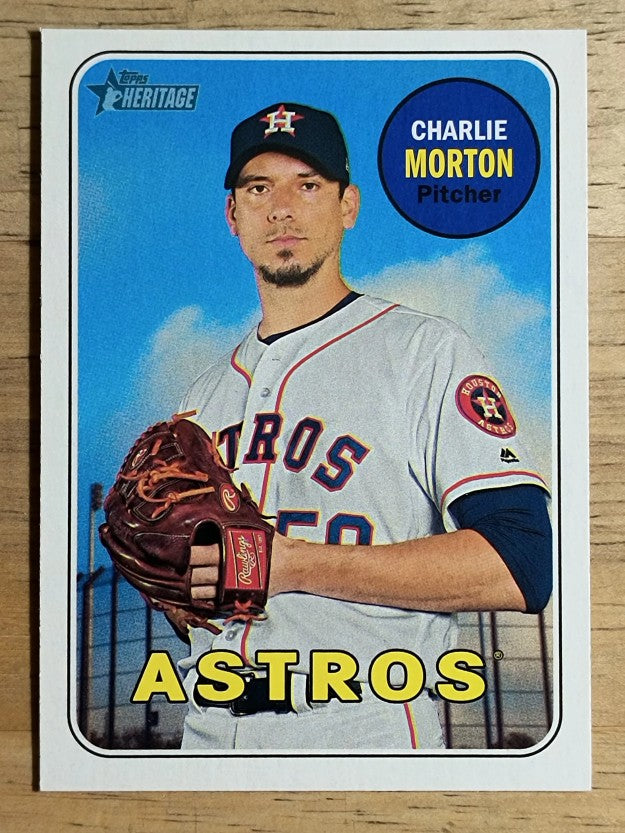 2018 Topps Heritage #309 Charlie Morton