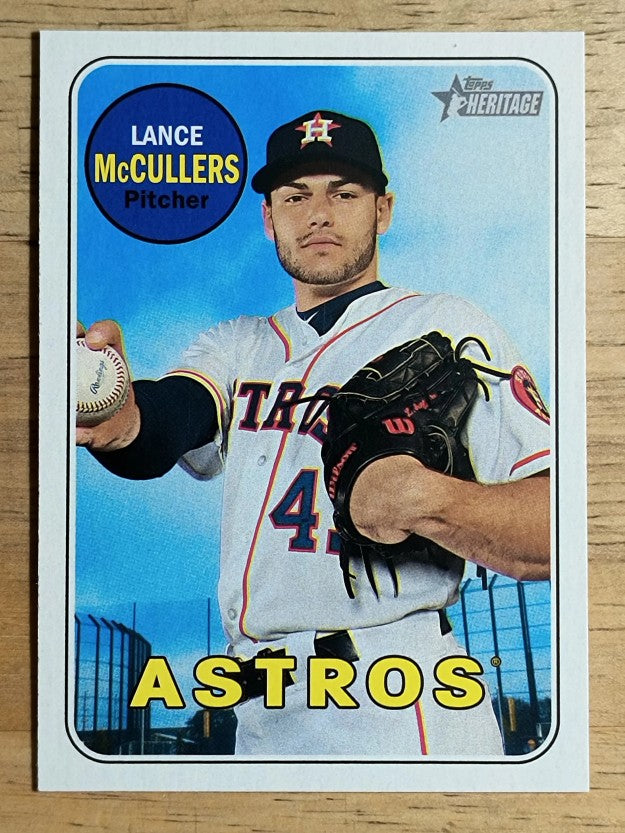 2018 Topps Heritage #318 Lance McCullers