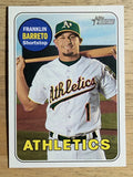 2018 Topps Heritage #332 Franklin Barreto
