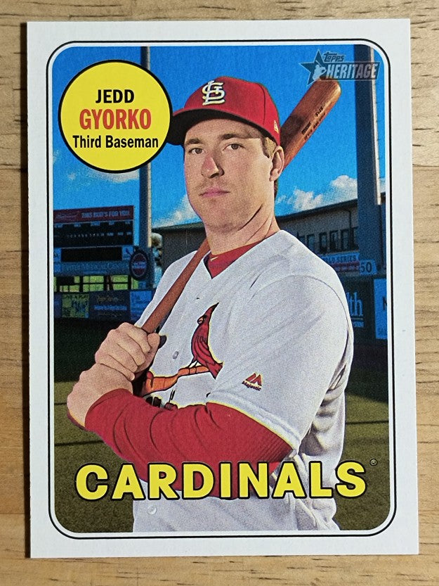 2018 Topps Heritage #333 Jedd Gyorko
