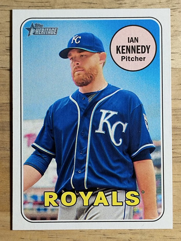 2018 Topps Heritage #363 Ian Kennedy