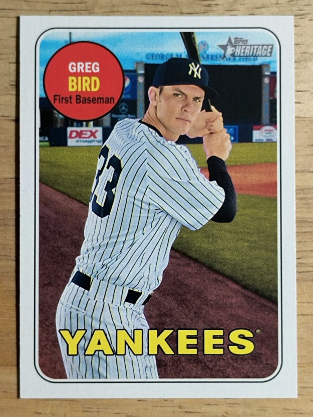 2018 Topps Heritage #367 Greg Bird