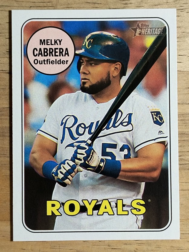 2018 Topps Heritage #370 Melky Cabrera