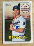 2018 Topps Heritage #375 Whit Merrifield