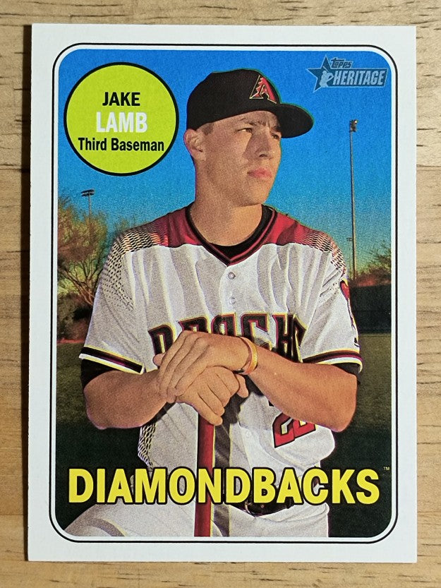 2018 Topps Heritage #384 Jake Lamb