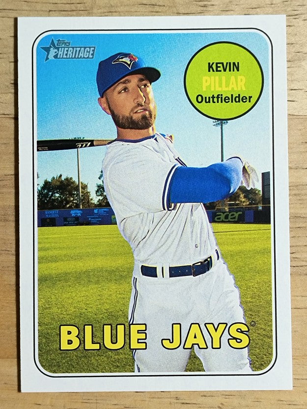 2018 Topps Heritage #396 Kevin Pillar