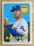 2018 Topps Heritage #420 Martin Perez SP