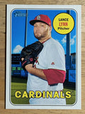2018 Topps Heritage #439 Lance Lynn SP